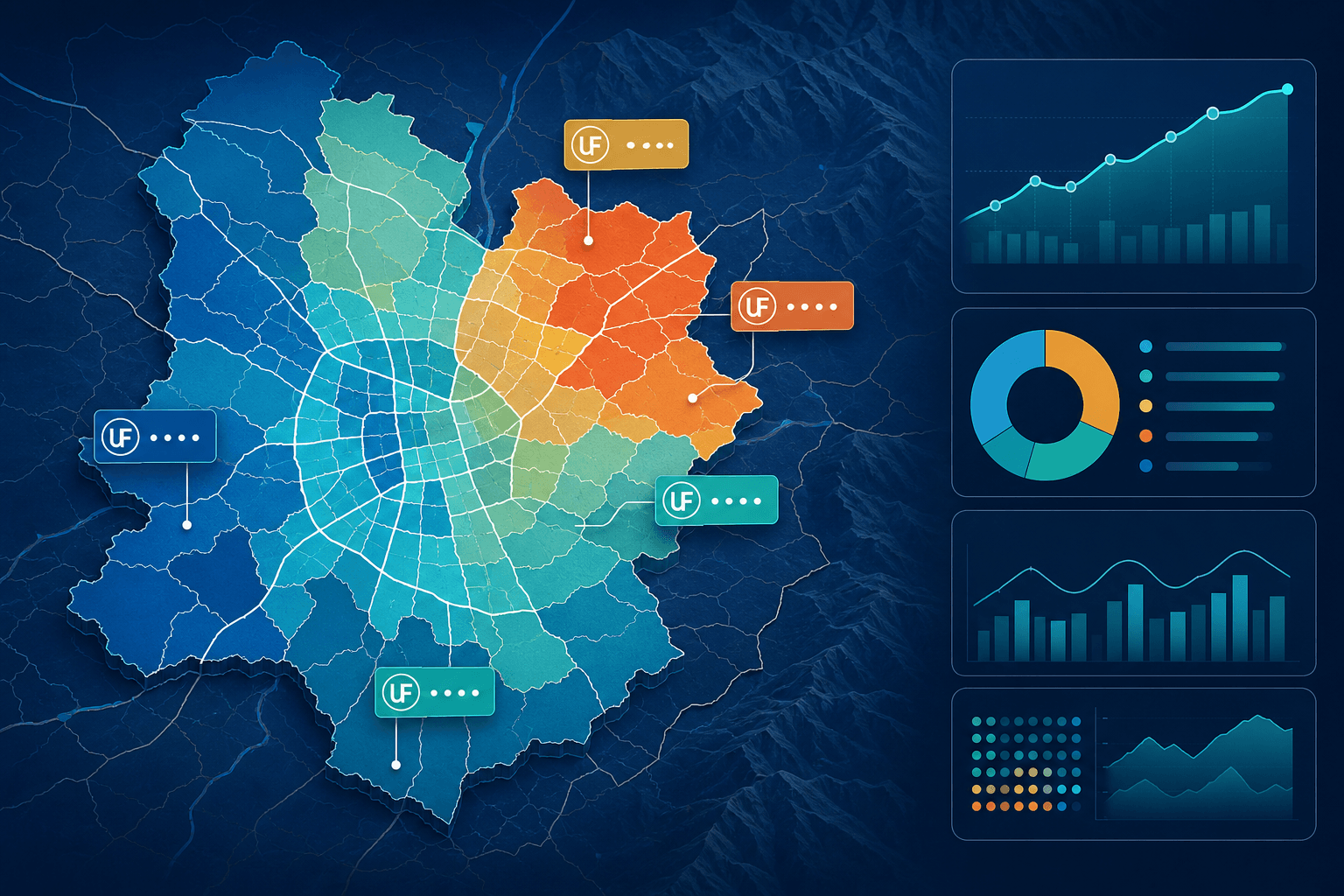 Precios en UF por comuna: guía para corredoras en Chile
